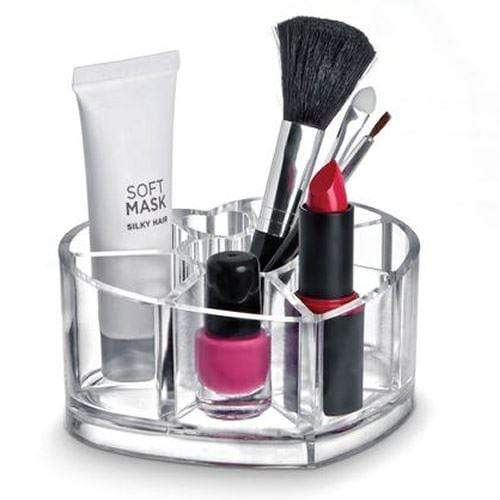 Clear Acrylic Beauty Cosmetic Organiser Makeup Lipstick Brush Display Box Case